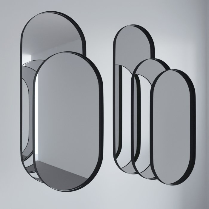3d модели зеркал для дизайн-проекта